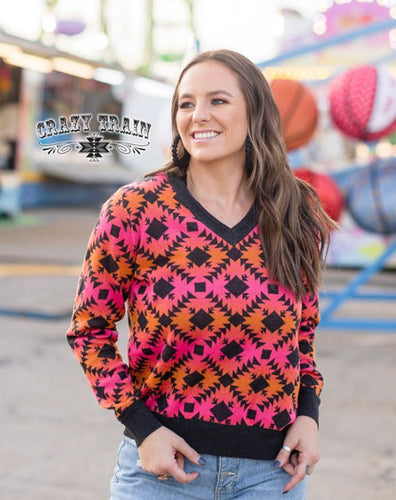 Strike Queen Knit Pullover by Crazy Train
